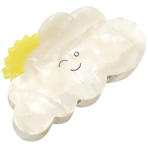 minkissy Haarschmuck Damen - Einzigartige Clips - Dekorative Haarspangen - Wolken-haarspange von minkissy
