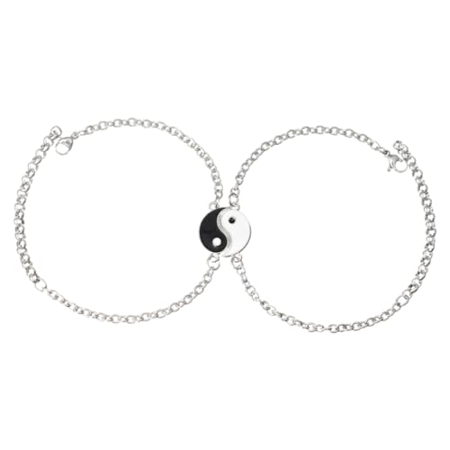 minkissy Yin und Yang Armbänder für Freundschaftsarmbänder für Männer und Frauen Symbolisieren Liebe und Harmonie und Langlebig von minkissy