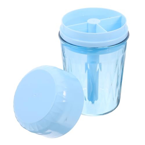 minkissy Zahnbürsten Und Zahnpastahalter Mundwasserbecher Reisezahnbürsten-Organizer Kunststoff-zahnbürstenetui Für Zuhause Und Unterwegs Badezimmer-Organizer Mit Schalen Für Trockene von minkissy