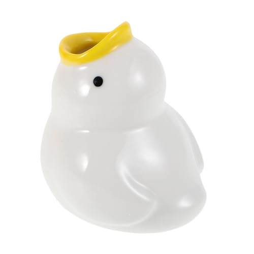 minkissy Zahnbürstenhalter Für Waschwerkzeuge Einzigartiger Zahnbürstenhalter Vintage Zahnbürstenhalter Badezimmerzubehör Aufsatz-Organizer Für Zahnbürsten Zahnbürstenständer Weiß Keramik von minkissy