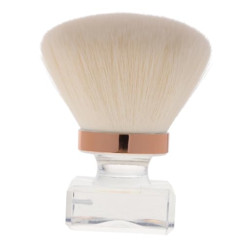 minkissy foundation brush makeup brush hand powder brush blush brush women makeup tools face powder brush paint Mushroom head artificial fiber makeup powder white Miss cosmetic von minkissy