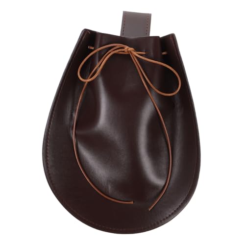 minkissy Mittelalterliche Renaissance Gürteltasche Für Männer Mit Kordelzug Hüfttasche Aus Pu-Material Als Geldbörse Und Seitentasche minkissy Mittelalterliche Renaissance Gürteltasche Für Männer Mit Kordelzug Hüfttasche Aus Pu-Material Als Geldbörse Und Seitentasche von minkissy