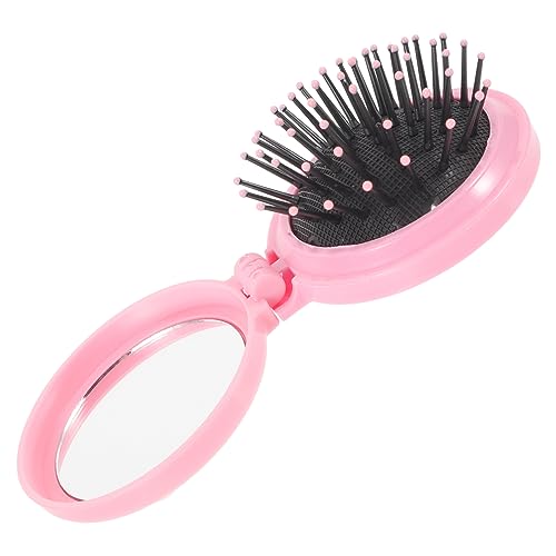 minkissy mini hair brush travel hair brush purse comb portable hairbrush small hair brush for purse mini brush for purse Cartoon air cushion comb female air bag comb hair comb abs von minkissy