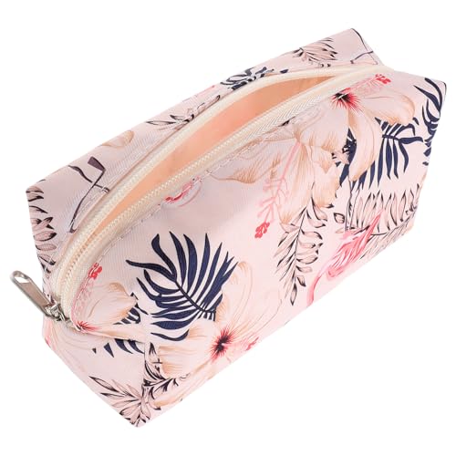 minkissy Kosmetiktasche Wasserabweisend Großzügiger Für Makeup Und Toilettenartikel Multifunktionale Organizer-Tasche Im Eleganten Flamingo-Design Für Und Zuhause von minkissy