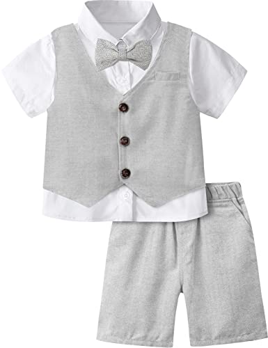 mintgreen Säugling Formell Anzug Kurzarm Set, Hellgrau, 3-4 Jahre, 110 mintgreen Säugling Formell Anzug Kurzarm Set, Hellgrau, 3-4 Jahre, 110 von mintgreen