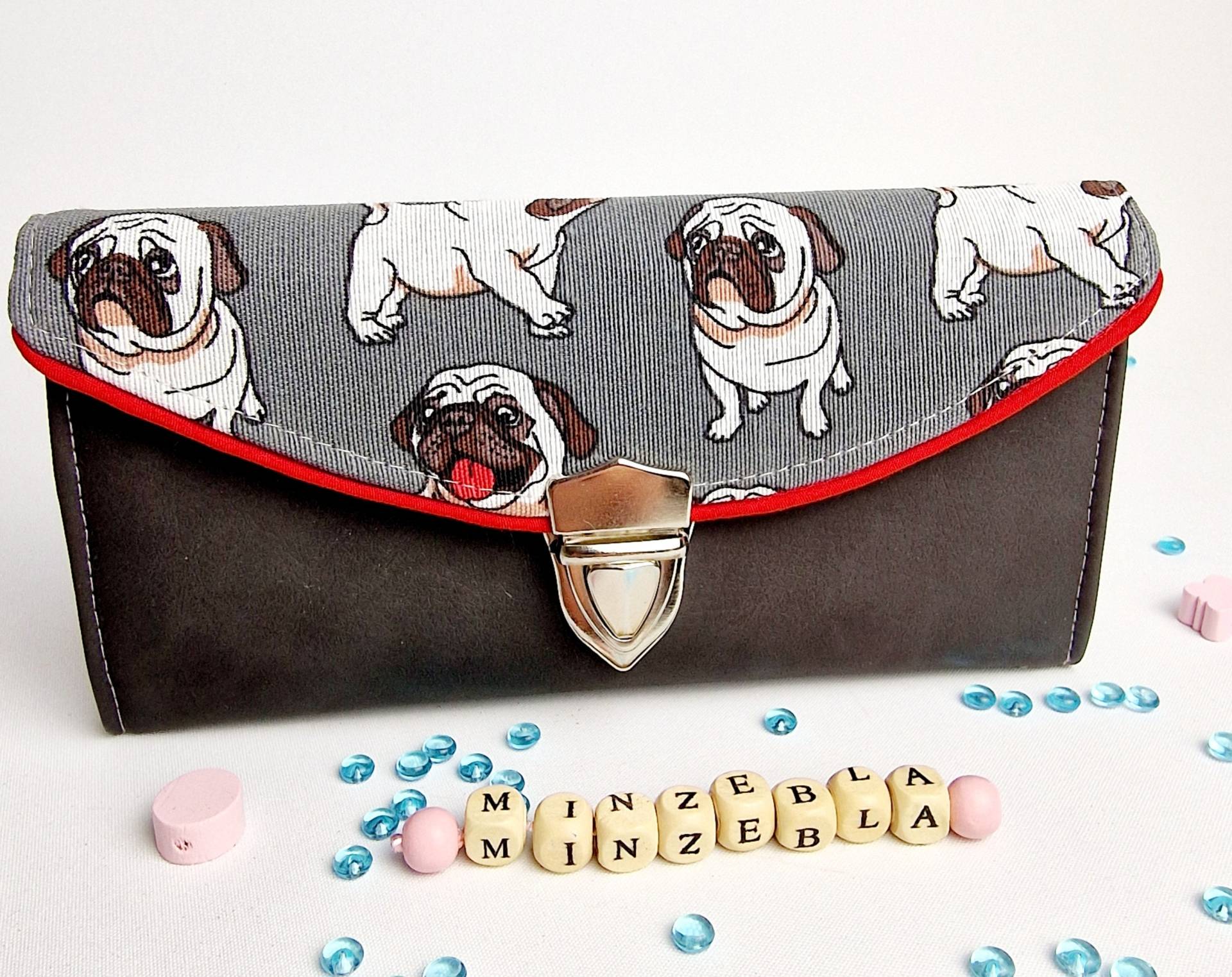 Geldbörse von minzeblau