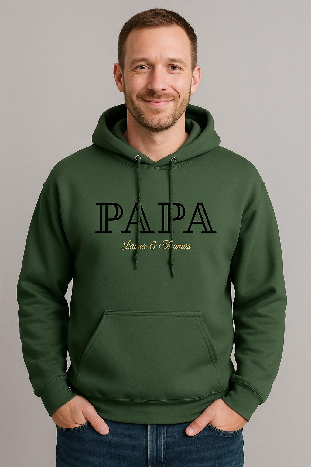 Personalisiertes "Papa"-Sweatshirt Mit Kindernamen - Vatertagsgeschenk Hoodie in S, M, L, Xl Geschenk Für Papa Personalisiertes "Papa"-Sweatshirt Mit Kindernamen - Vatertagsgeschenk Hoodie in S, M, L, Xl Geschenk Für Papa von mireilohome