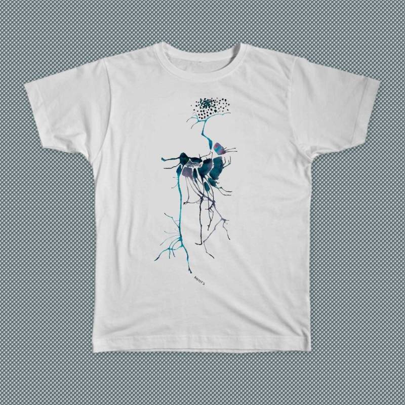 strauß Weißes T-Shirt Direkter Textildruck Von Der Aquarellmalerei strauß Weißes T-Shirt Direkter Textildruck Von Der Aquarellmalerei von miritaTshirts