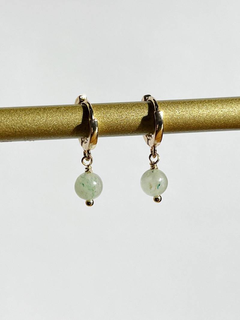 Ohrhänger Josie - Aventurine von mirostudiode