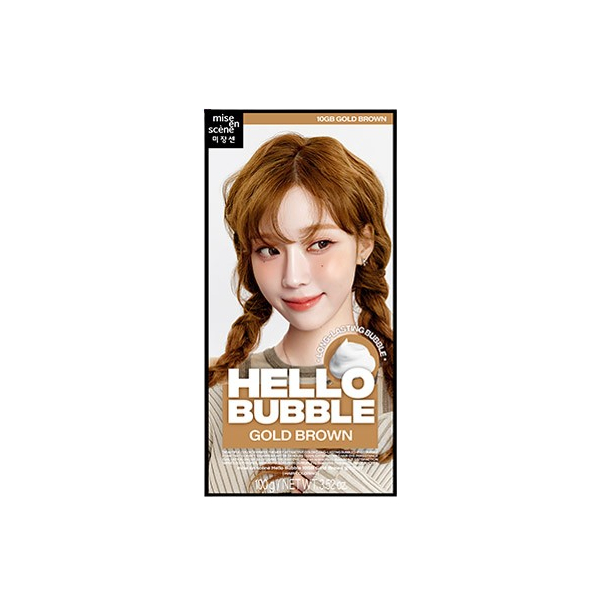 miseenscéne - Hello Bubble (2024 New Version) - 100G - 10GB Gold Brown von miseenscéne