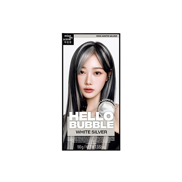 miseenscéne - Hello Bubble (2024 New Version) - 100G - 11WS White Silver von miseenscéne