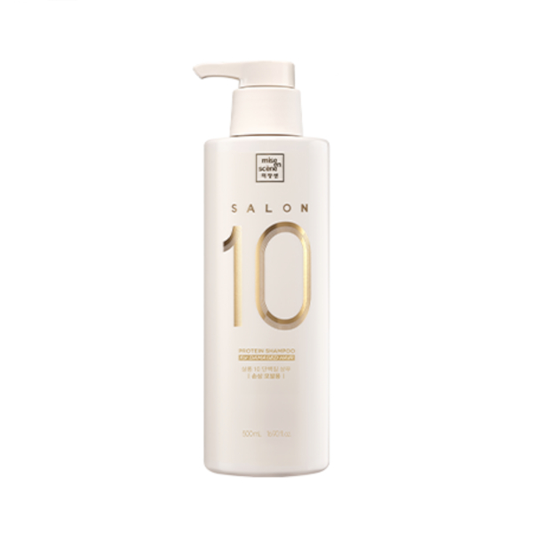miseenscéne - Salon 10 Protein Shampoo (For Damaged Hair) - 500ml von miseenscéne
