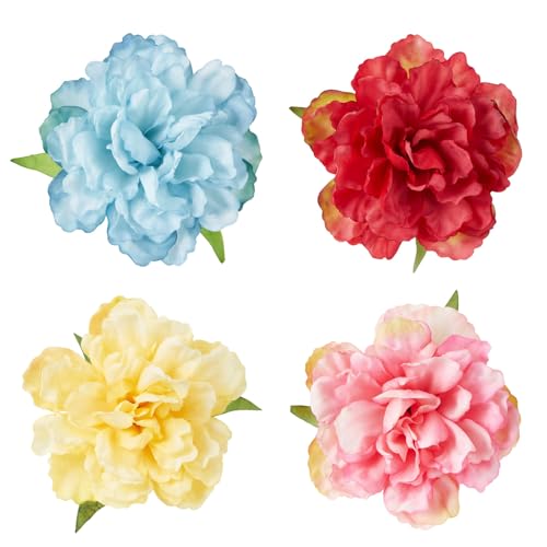 Damen-Haarspangen, künstliche Kamelien, Frühling, Sommer, Haarnadeln, Haarschmuck, 4 Stück Damen-Haarspangen, künstliche Kamelien, Frühling, Sommer, Haarnadeln, Haarschmuck, 4 Stück von mishdacthgd