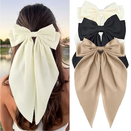 Große Satin-Haarklammern, große Haarspangen, niedlicher Damen-Haarschmuck Große Satin-Haarklammern, große Haarspangen, niedlicher Damen-Haarschmuck von mishdacthgd