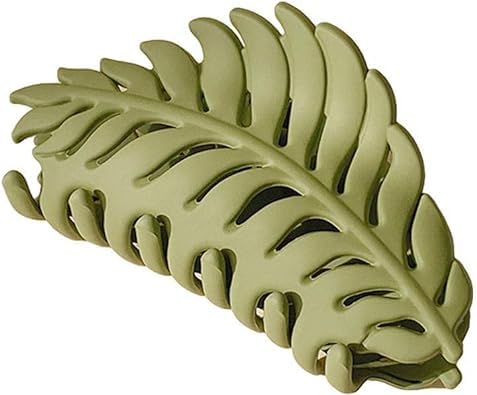 Haarspange, 1 Stück, grün, rutschfest, Blätter, Haarklammer, Haarspange für Damen, Mädchen, dünnes, dickes Haar, 8,9 cm, Schönheit und Körperpflege Haarspange, 1 Stück, grün, rutschfest, Blätter, Haarklammer, Haarspange für Damen, Mädchen, dünnes, dickes Haar, 8,9 cm, Schönheit und Körperpflege von mishdacthgd