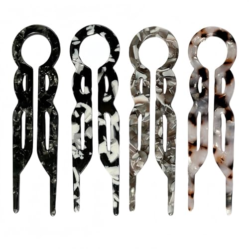 Prestige Haarnadeln, Haarnadeln für Frauen, geeignet für alle Haartypen (Set 1–4 Stück) von mishdacthgd