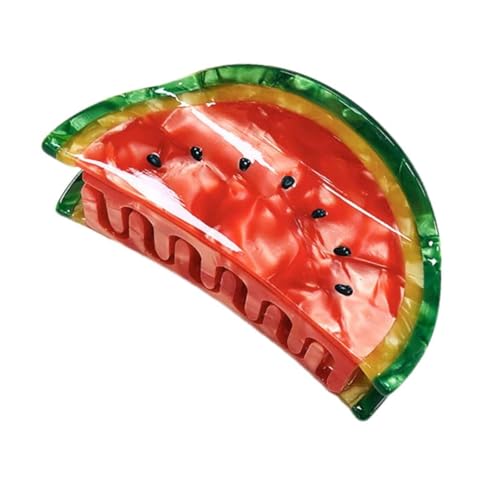 Wassermelone Haarspange Acetat Kleine Klaue Clip für Frauen S1 für weibliche Haarpflege von mishdacthgd
