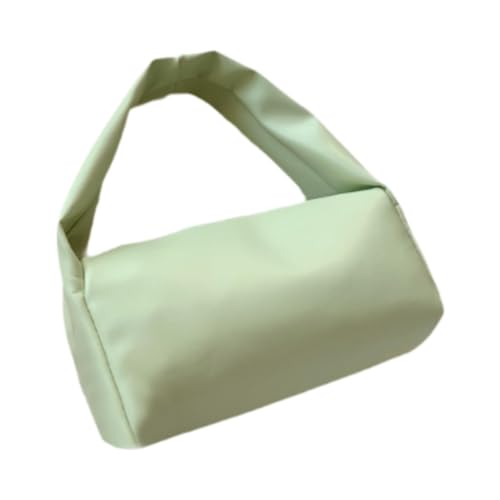Damen PU Leder Tote Bag Chic Weich Schultertasche für Urlaub Einkaufen Dating Reise Urlaub Grün von misppro