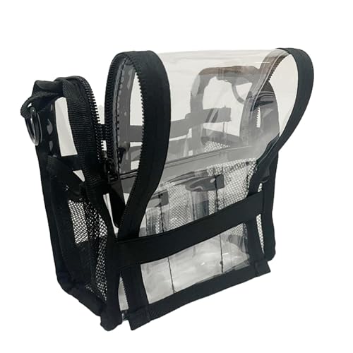 Große transparente Make-up-Tasche mit Reißverschluss – transparenter Kulturbeutel für Reisen und den täglichen Gebrauch – PVC-wasserdichte Kosmetiktasche – Geschenk für Frauen von misppro