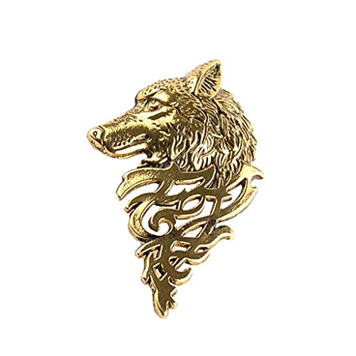 Vintage Strass Kristall Blume Tier Brosche Hochzeit Braut Brosche Anstecknadel - Antikgold von misppro