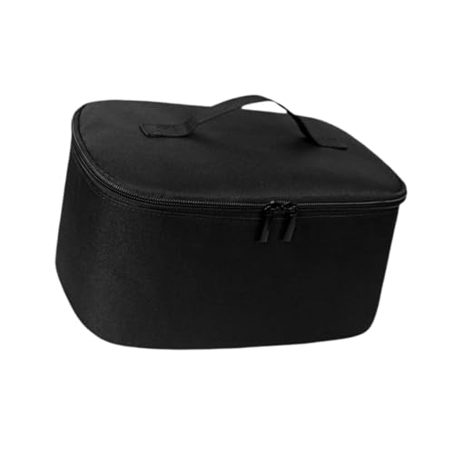 Waxing Kit Aufbewahrungstasche Tragbare Reise Kosmetiktasche für Frauen mit abnehmbaren Trennwänden und Griff von misppro