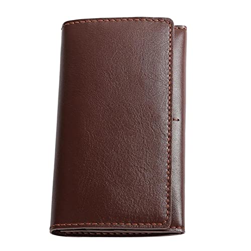 misppro DIY Leder Handwerk Geldbörse Geldbörse Komplettset Braun Bifold Wallet, Bronze, 0 von misppro