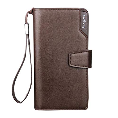 misppro Multifunktionale Multi-Card-Retro-Kreativgeldbörse, Braun, Braun, 0 von misppro