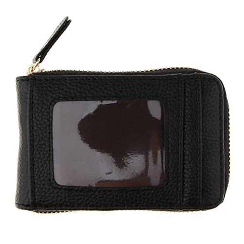 misppro RFID ID Credit Wallet PU Leather Organ Card Bag, Black, Braun, 0 von misppro