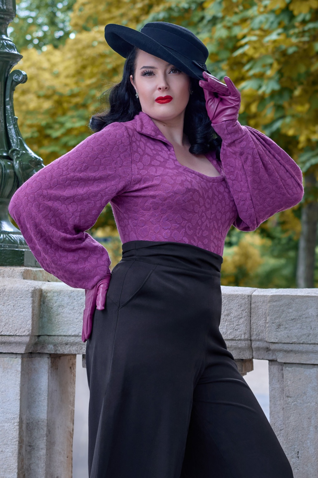 Cassandre Mai Strickoberteil in Fuchsia Cassandre Mai Strickoberteil in Fuchsia von miss candyfloss