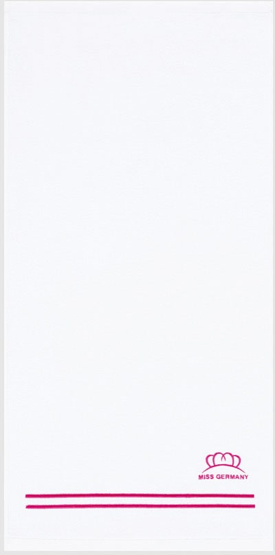 Miss Germany Badetuch "Miss Germany" mit Schriftzug von miss germany