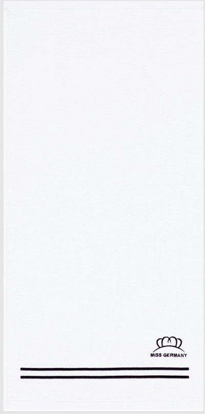 Miss Germany Badetuch "Miss Germany" mit Schriftzug von miss germany