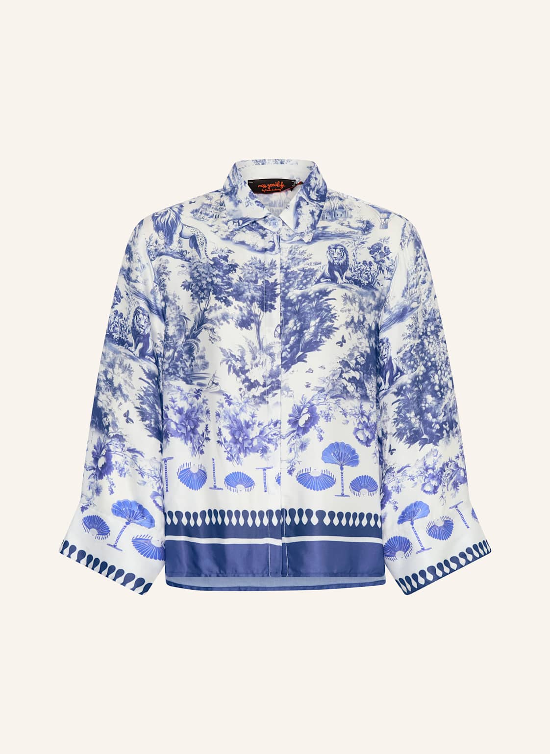 Miss Goodlife Hemdbluse weiss von miss goodlife