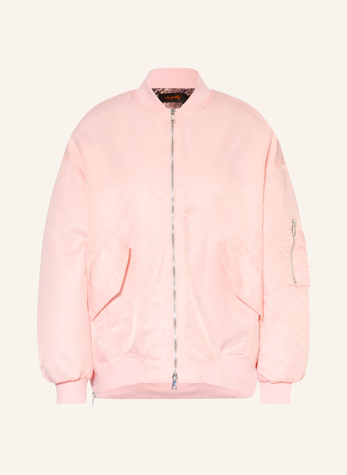 Miss Goodlife Oversized-Blouson rosa von miss goodlife