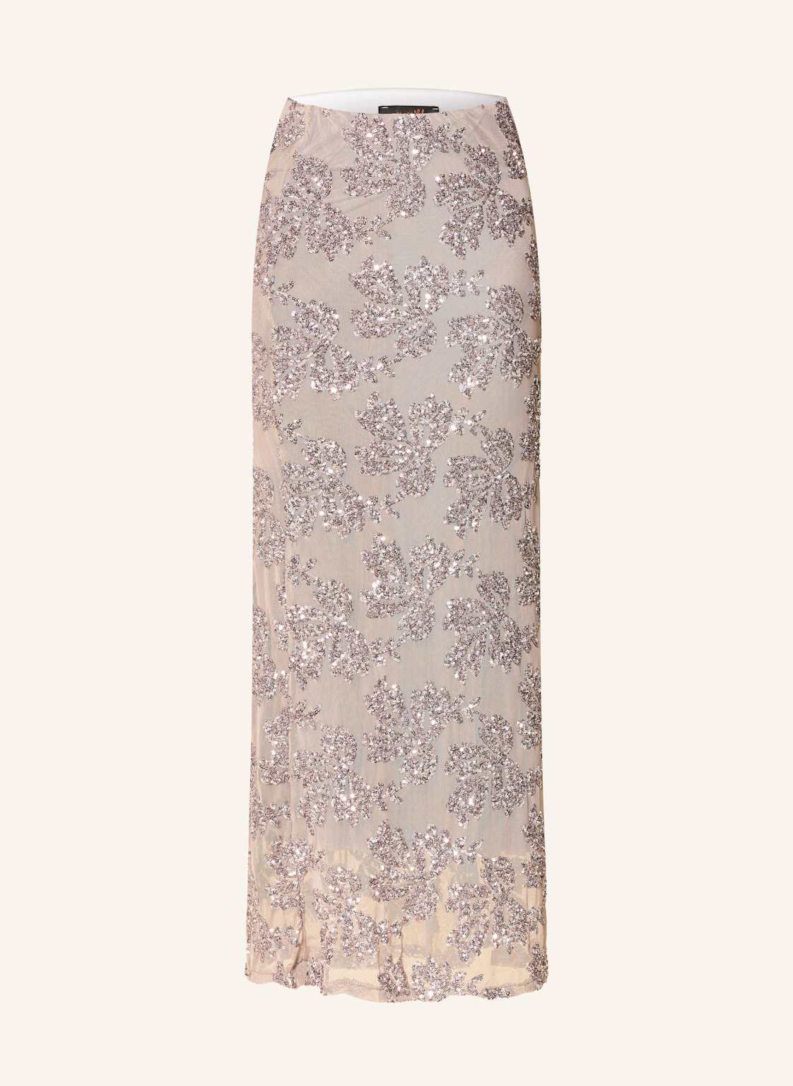 Miss Goodlife Rock Mit Pailletten grau von miss goodlife