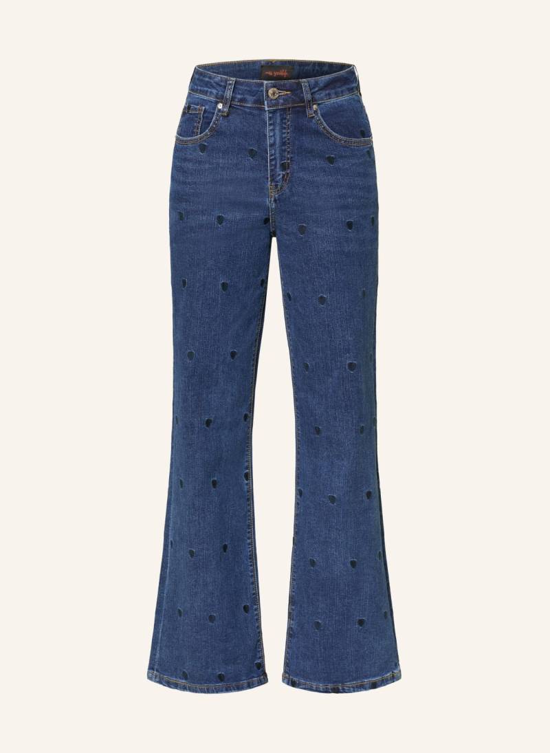 Miss Goodlife Straight Jeans blau von miss goodlife