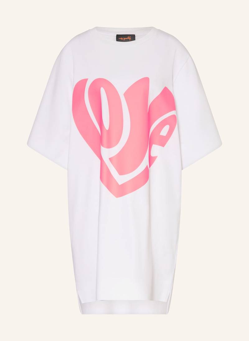 Miss Goodlife Sweatkleid weiss von miss goodlife