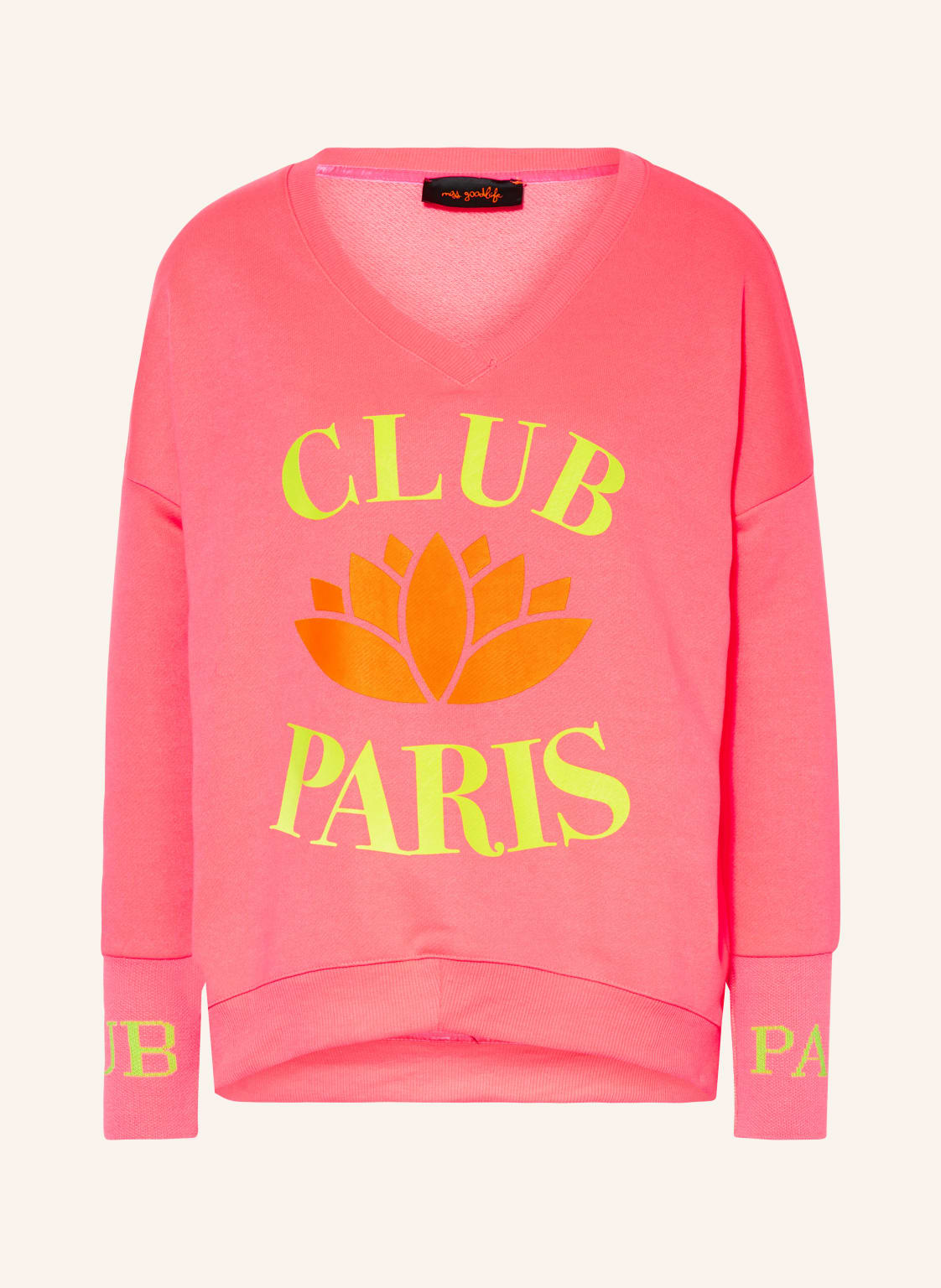 Miss Goodlife Sweatshirt pink von miss goodlife