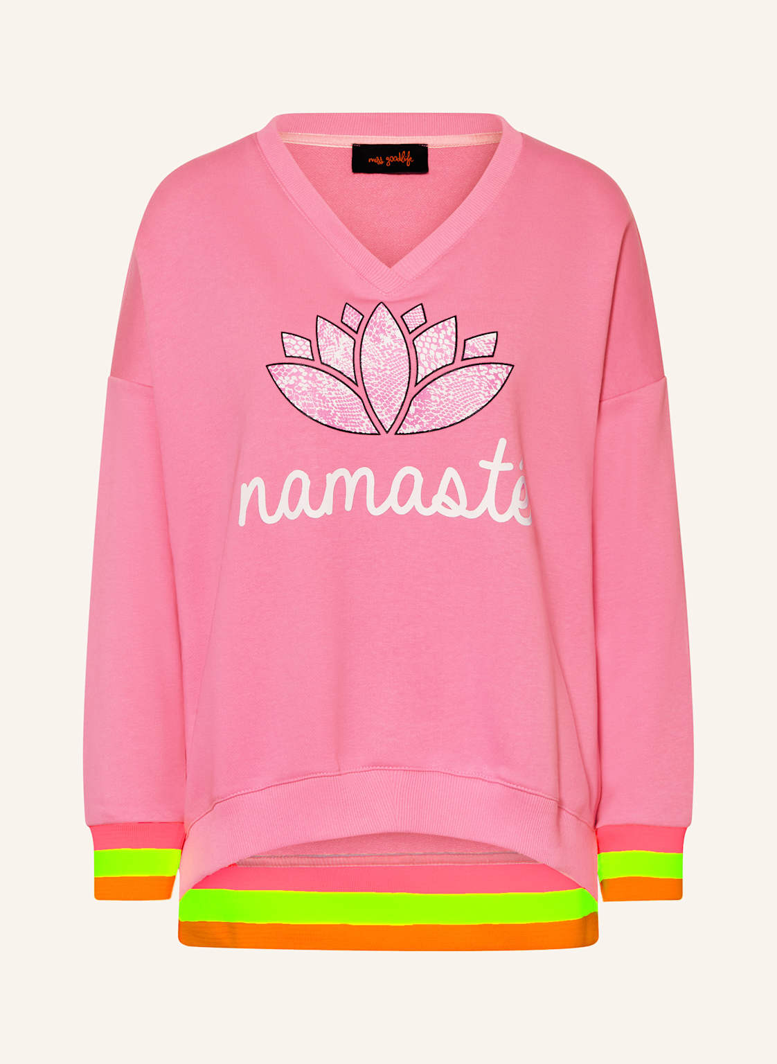 Miss Goodlife Sweatshirt rosa Miss Goodlife Sweatshirt rosa von miss goodlife