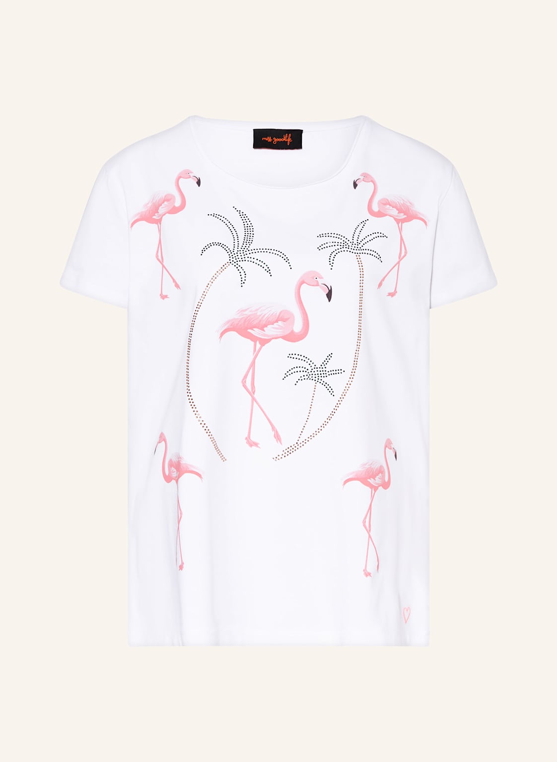 Miss Goodlife T-Shirt Mit Schmucksteinen weiss Miss Goodlife T-Shirt Mit Schmucksteinen weiss von miss goodlife