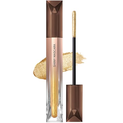 Glitter Mascara, Smudge Proof Mascara, Lengthening Mascara, Volumizing Mascaras with Waterproof and Long Lasting Formula for Smudge Proof, Waterproof Eyelash Makeup (1 Piece) von mivceklw