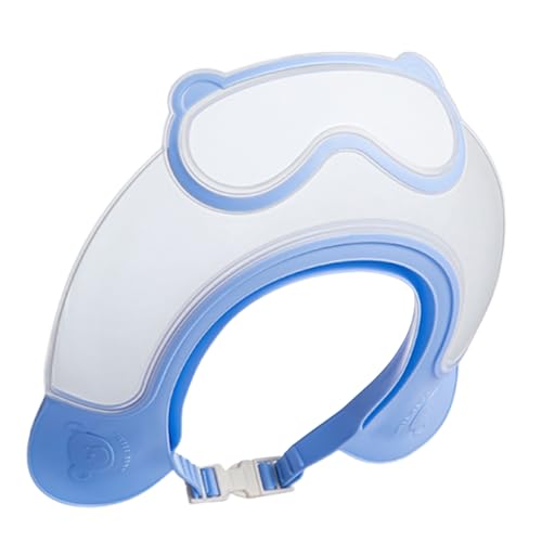 mivceklw Baby Hair Washing Shield, Waterproof Adjustable Kids Shower Cap, Soft Silicone Bath Visor for Toddler, Shampoo, Protection Bathing Accessory for Boys Girls Use 9.06 x 9.06 x 2.76 Zoll von mivceklw