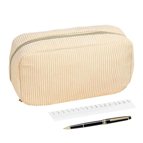 mivceklw Federmäppchen,Kordelstoff Stiftetasche Großes Federmäppchen | Reißverschluss Schreibwaren Aufbewahrung für Jugendliche Schüler Studenten Kinder Mädchen von mivceklw