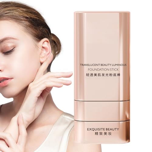 mivceklw Foundation Stick, 20 g Color Correcting Foundation mit Bürste, wasserfest, Sweatfest, 2-in-1, Farbkorrektur für Damen, Improve Uneven mivceklw Foundation Stick, 20 g Color Correcting Foundation mit Bürste, wasserfest, Sweatfest, 2-in-1, Farbkorrektur für Damen, Improve Uneven von mivceklw