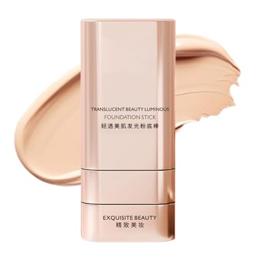 mivceklw Foundation Stick | 20 g Color Correcting Foundation mit Bürste, wasserfester Sweatproof 2-in-1 Color Corrector für Damen, Improve Uneven Skin Tone mivceklw Foundation Stick | 20 g Color Correcting Foundation mit Bürste, wasserfester Sweatproof 2-in-1 Color Corrector für Damen, Improve Uneven Skin Tone von mivceklw