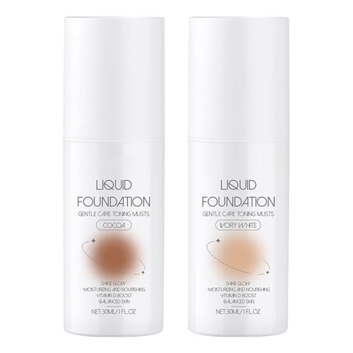 mivceklw Matte Liquid Foundation, Full Coverage Concealer, Long Lasting Hydrating Makeup, Smooth Velvet Finish, Evens Skin Tone Natural Beige for Daily Wear for Look, 1 x mivceklw Matte Liquid Foundation, Full Coverage Concealer, Long Lasting Hydrating Makeup, Smooth Velvet Finish, Evens Skin Tone Natural Beige for Daily Wear for Look, 1 x von mivceklw