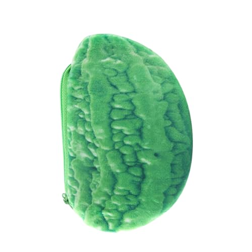 mivceklw Plüsch-Münzgeldbörse, niedliche Kosmetiktasche für Obst und Gemüse, kreatives Mini-Geldbörse für den täglichen Ausflug, e, Refer to description, Unisex von mivceklw