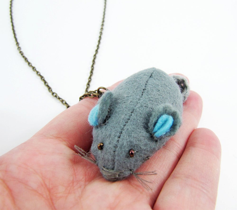 Made-To-Order | 1 - 2 Wochen Maus Halskette Made-To-Order | 1 - 2 Wochen Maus Halskette von miwary