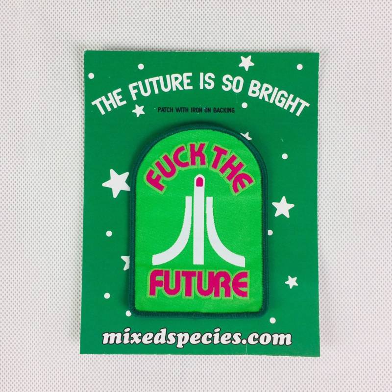 Die Zukunft Ist So Rosig Eisen Auf Patch von mixedspecies
