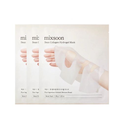 mixsoon - Bean Collagen Hydrogel Mask Pack - 35g*3ea von mixsoon