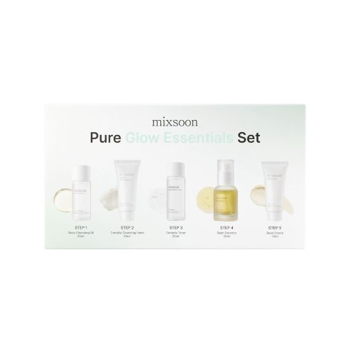 mixsoon - Pure Glow Essentials Set - 15ml*1+20ml*3+30ml*1 von mixsoon